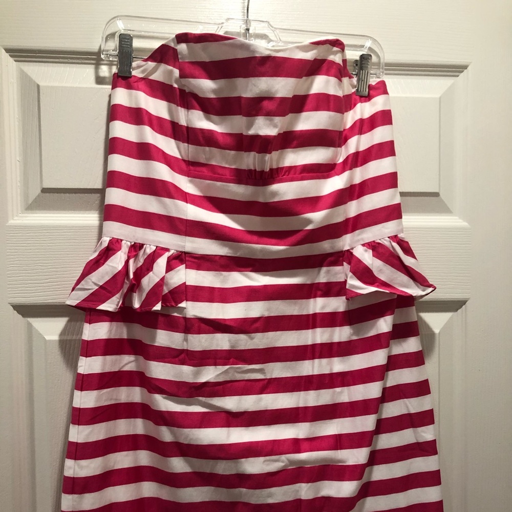 Lilly Pulitzer Euc peplum dress size 12